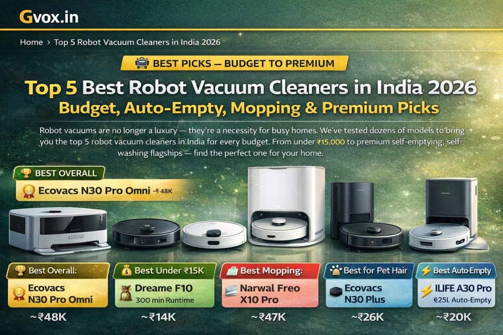 Robot Vacuum Cleaners