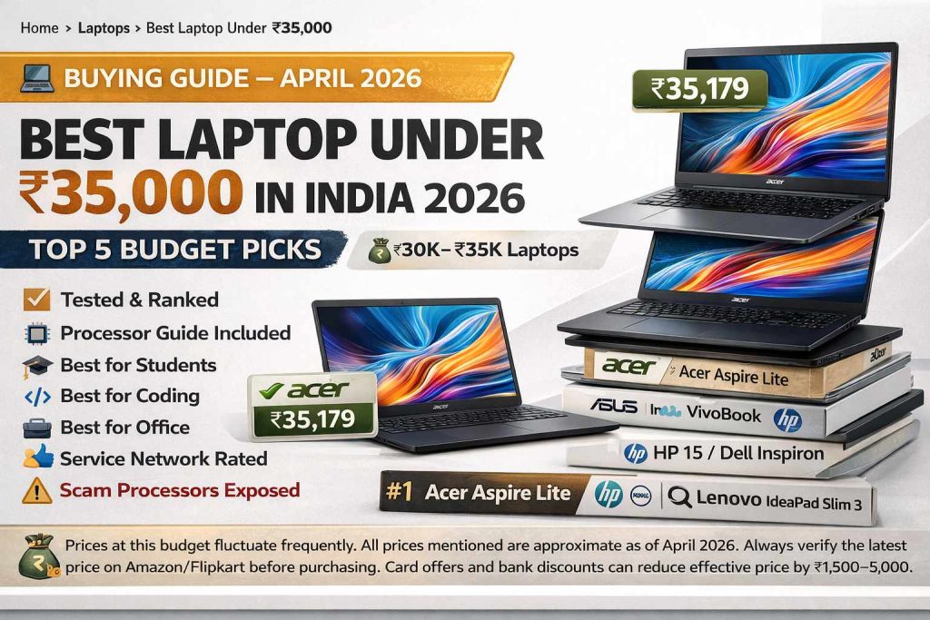 Laptop Under ₹35,000