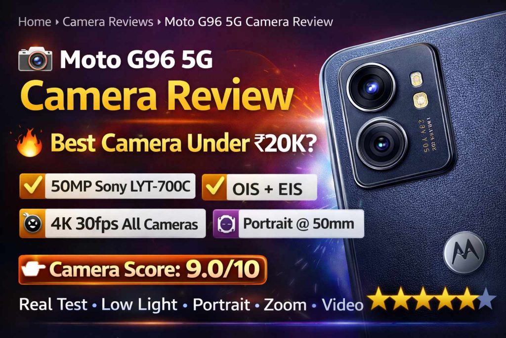 Moto G96 5G Camera Review