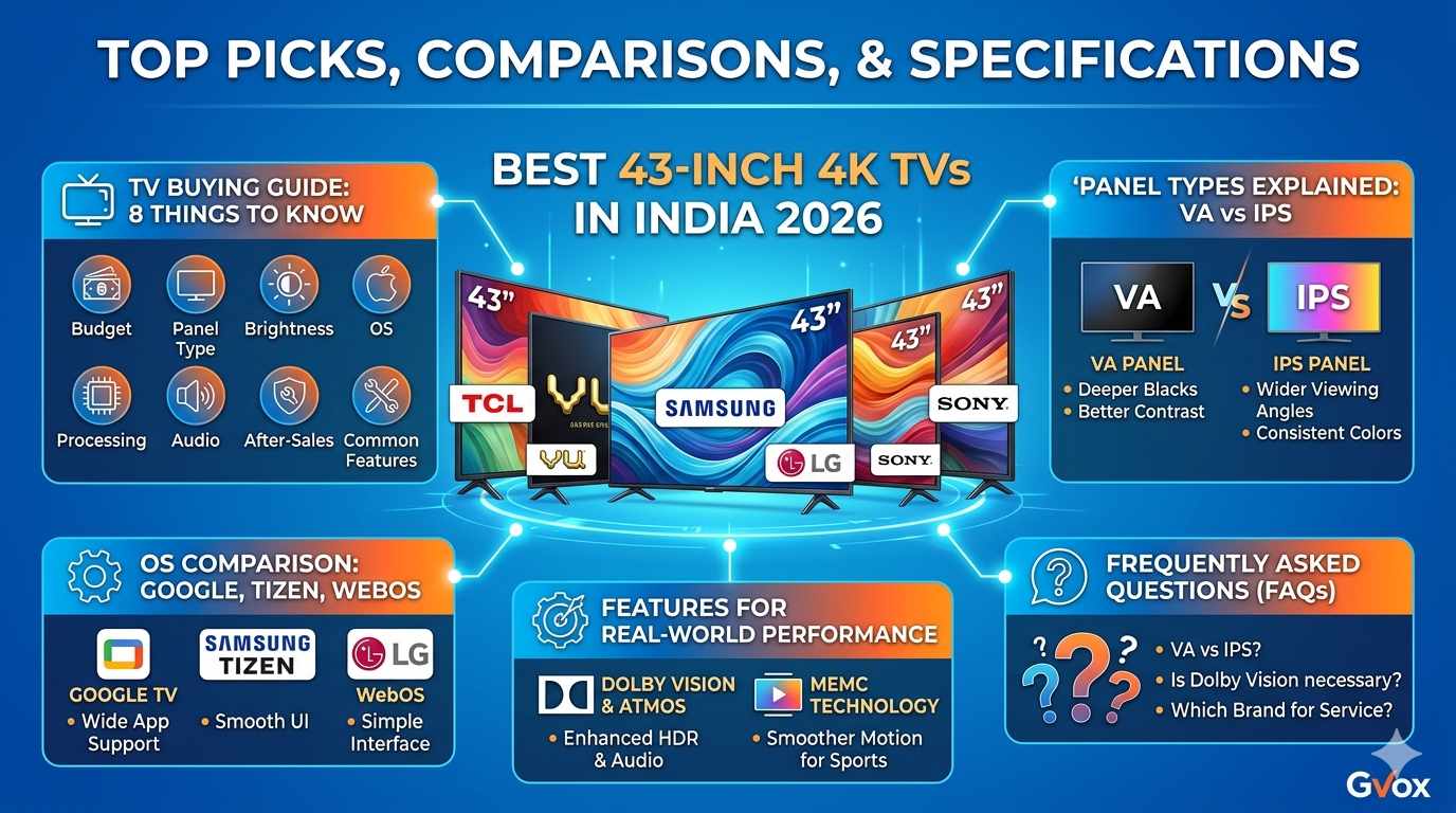 43-Inch 4K TV