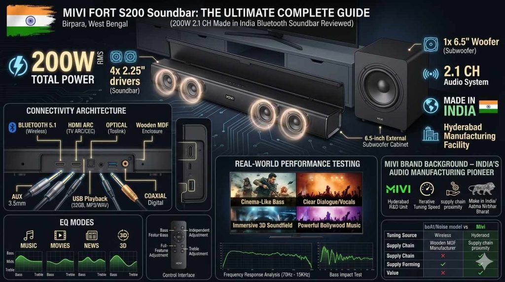 Mivi Fort S200 Soundbar