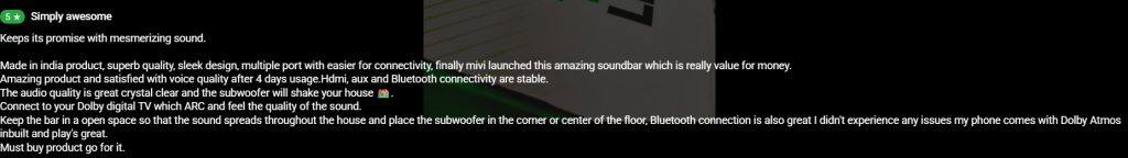 Mivi Fort Sonic 600 real sound test